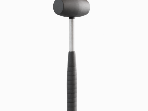 Industrial Rubber Hammer B 01 Model 3D