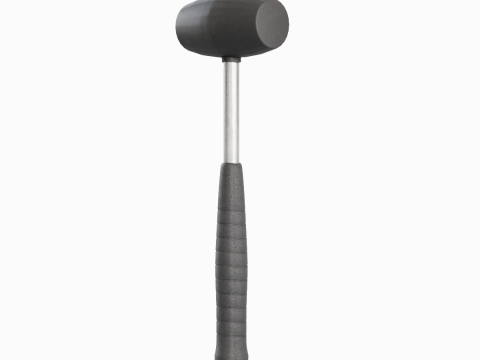 Industrial Rubber Hammer B 01 Model 3D