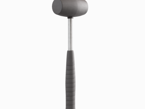 Industrial Rubber Hammer B 02 3D-Modell