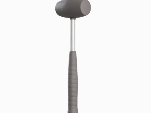 Industrial Rubber Hammer B 02 3D-Modell