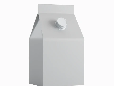 Packing Milk 02 3D Model