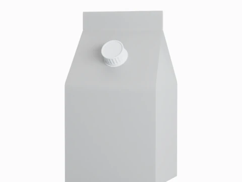 Packing Milk 02 3D Model