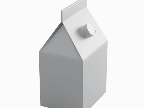 Packing Milk 02 3D Model