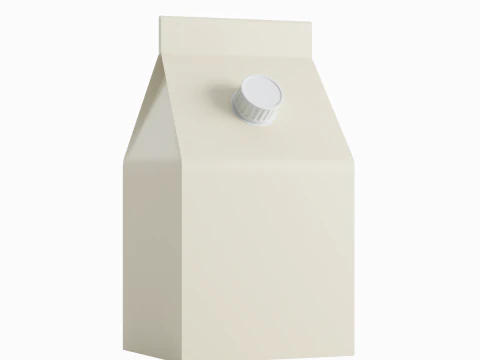 Packing Milk 03 3D Model