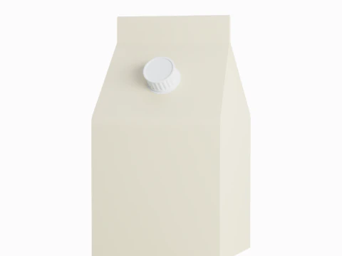 Packing Milk 03 3D Model