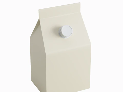 Packing Milk 03 3D Model
