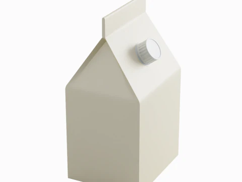 Packing Milk 03 3D Model