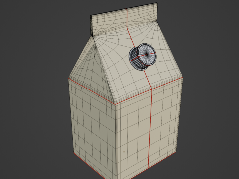 Packing Milk 03 Modelo 3D