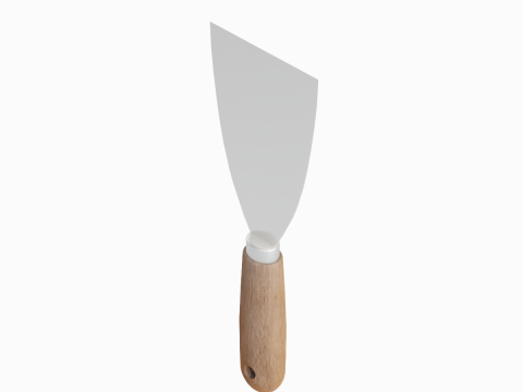 Painter Spatula 01 3D 모델