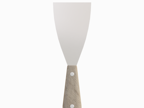 Painter Spatula 02 3D Model