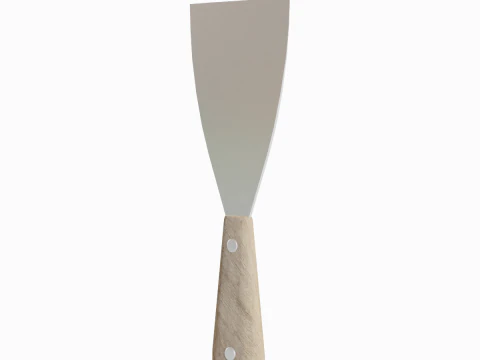 Painter Spatula 02 3D Model