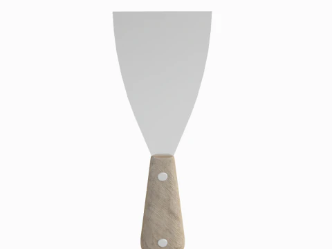 Painter Spatula 02 3D Model