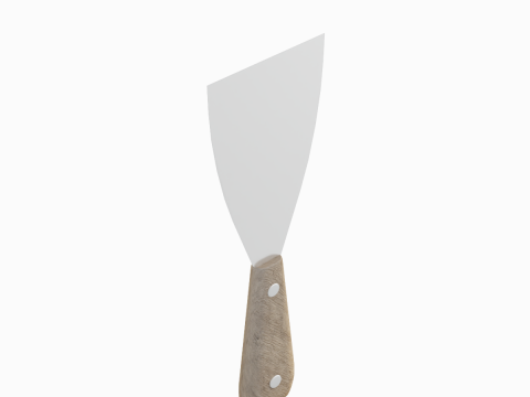 Painter Spatula 02 3D Model