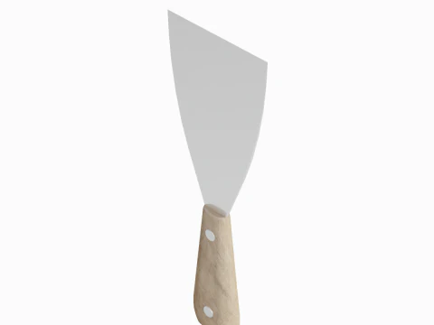 Painter Spatula 02 3D Model