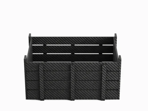 Plastic Crate 01 3D Model