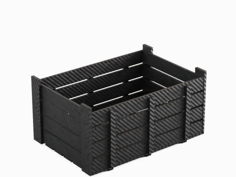 Plastic Crate 01 Modèle 3D