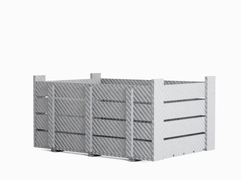 Plastic Crate 03 Modelo 3D