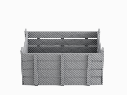 Plastic Crate 03 Modelo 3D