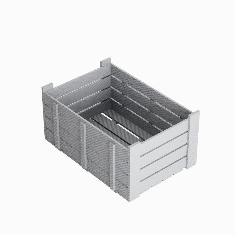 Plastic Crate 04 3D 모델 .c4d .max .obj .3ds .fbx .stl .blend