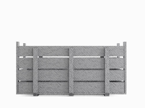 Plastic Crate 04 3D 모델