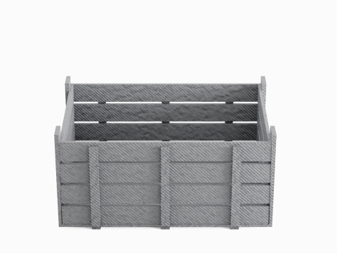 Plastic Crate 04 3D 모델