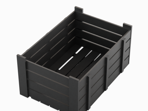 Plastic Crate 05 Modello 3D