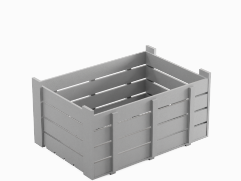 Plastic Crate 06 3D Model