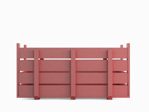 Plastic Crate 07 3D 모델