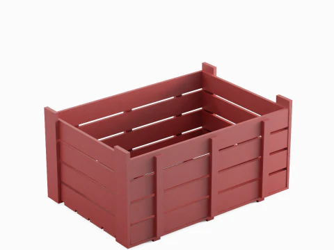 Plastic Crate 07 3D Model