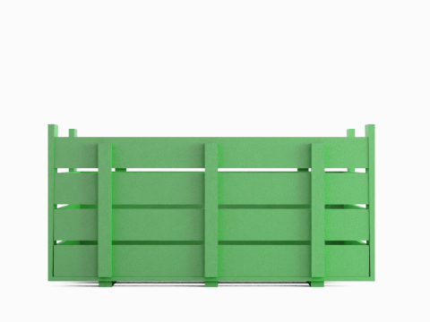 Plastic Crate 09 3D Model