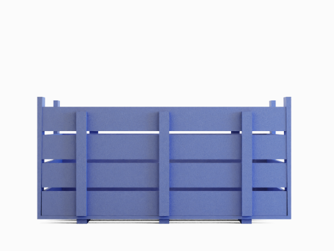 Plastic Crate 10 Modelo 3D