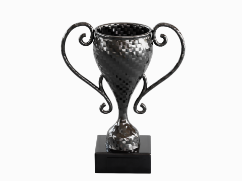 Carbon Fiber Trophy Cup 3D-Modell