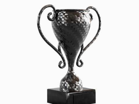 Кубок із вуглецевого волокна 3D Модель