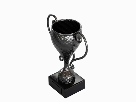 Carbon Fiber Trophy Cup 3D Model