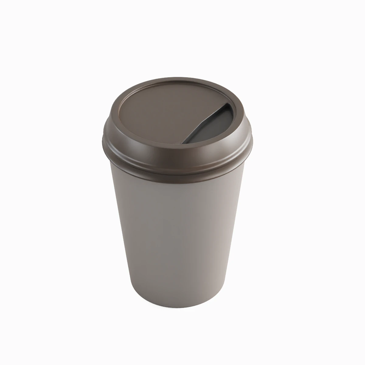 Paper Coffee Cup 02 3D Model .c4d .max .obj .3ds .fbx .stl .blend 