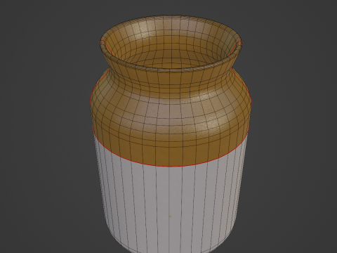 Medieval Salt Shaker Modelo 3D