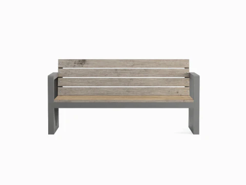Modern Outdoor Bench 3D Model