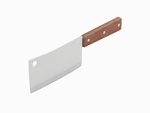 Meat Cleaver A 01 3D Model