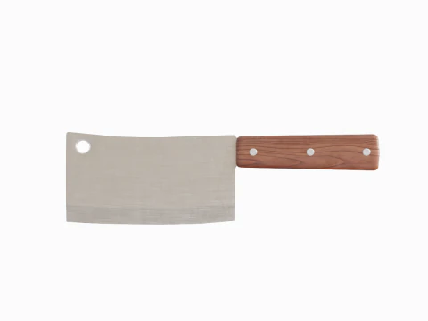 Meat Cleaver A 01 3D Model