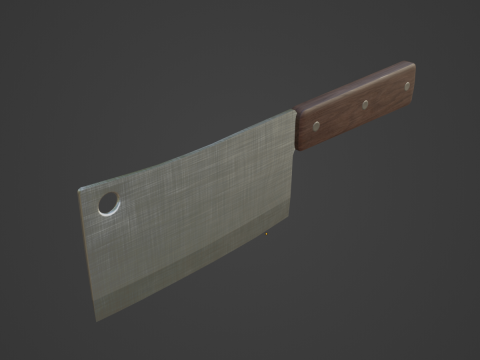 Meat Cleaver A 02 Modèle 3D