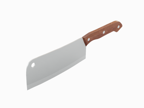 Meat Cleaver B 01 3Dモデル