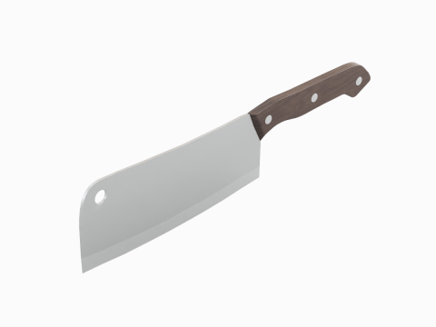 Meat Cleaver B 02 3Dモデル