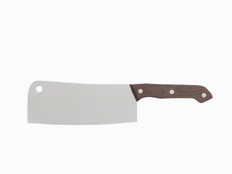 Meat Cleaver B 02 Modèle 3D