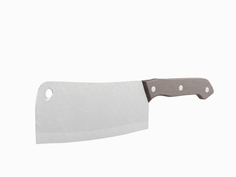 Meat Cleaver B 02 Modèle 3D