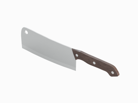 Meat Cleaver B 02 Modèle 3D