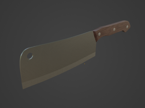 Meat Cleaver B 02 Modèle 3D