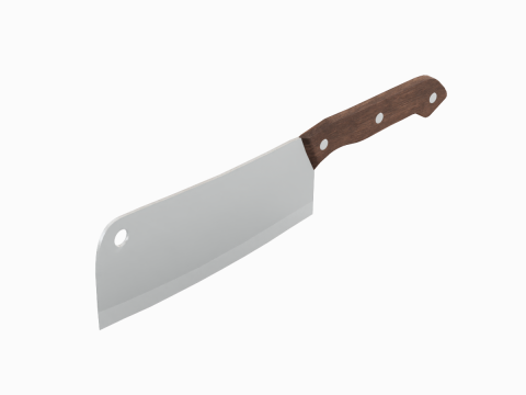 Meat Cleaver B 03 3Dモデル