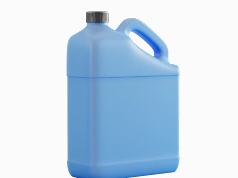 Plastic Canister A 01 3D Model