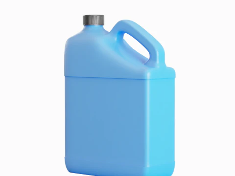 Plastic Canister A 01 3D Model