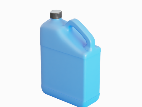 Plastic Canister A 01 Modelo 3D